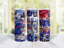 Load image into Gallery viewer, Buffalo Bills Inspired Tumbler - Bilz Mafia Fans!