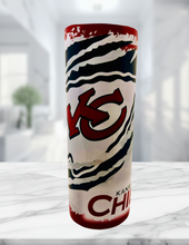Load image into Gallery viewer, Kansas City Chiefs Red and White Tumbler
