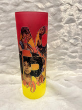 Load image into Gallery viewer, Black Girl Magic Vibrant Glass Tumbler
