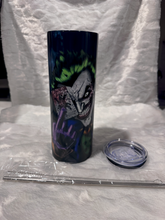 Load image into Gallery viewer, Glow-in-the-Dark Joker Tumbler
