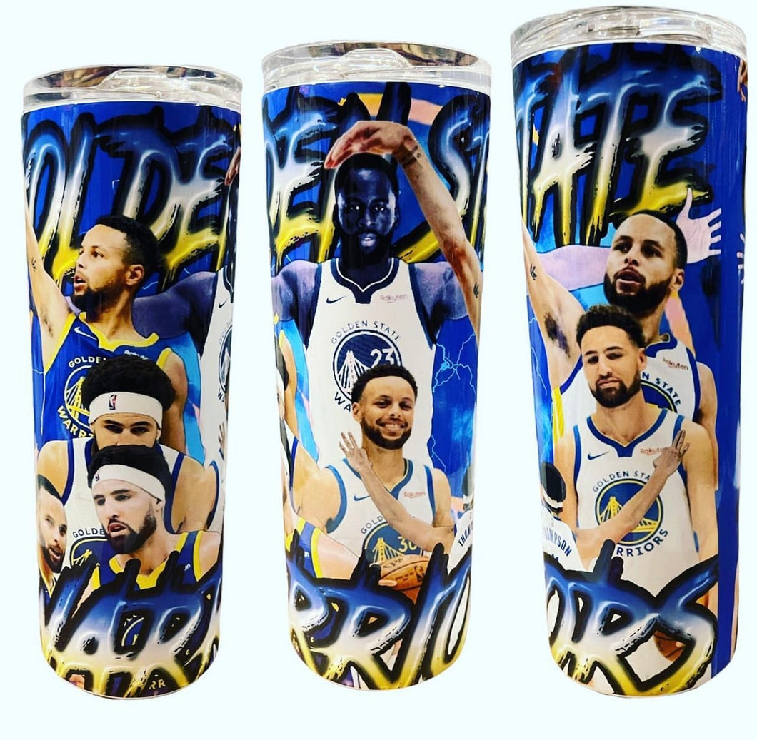 Golden State Warriors Basketball Sports Tumbler